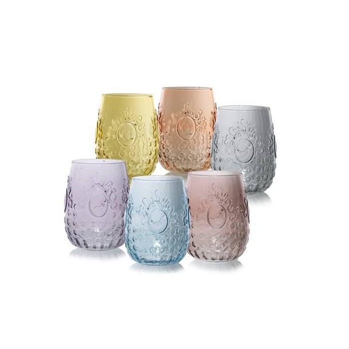 SET 6 BICCHIERI BAROQUE